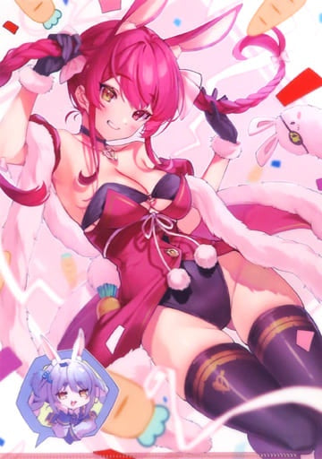 Melon Books/KADOKAWA Clear File Houshou Marine A4 Clear File Virtual YouTuber Hololive Houshou Marine Fan Book Comic Anthology Treasure Pirate Diary Melon Books Purchase Bonus