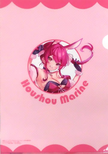 Melon Books/KADOKAWA Clear File Houshou Marine A4 Clear File Virtual YouTuber Hololive Houshou Marine Fan Book Comic Anthology Treasure Pirate Diary Melon Books Purchase Bonus