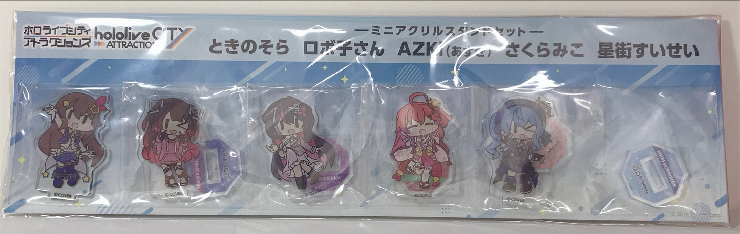 Cover hololive mini acrylic stand set of 5 hololive 0th generation hololive CITY