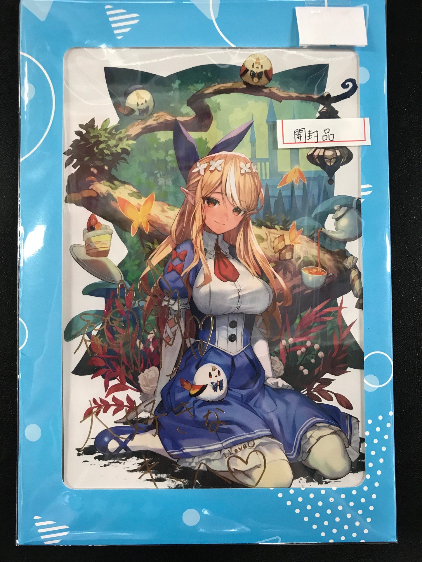 hololive hololive Birthday Celebration 2022 Foil Reproduction Signed Postcard with Message Shiranui Flare