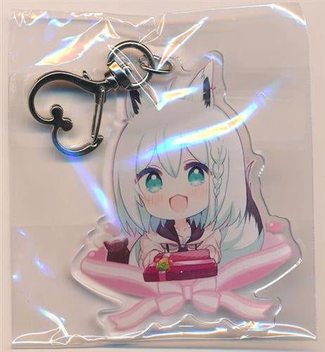 hololive Virtual Youtuber hololive Valentine Acrylic Keychain Shirakami Fubuki