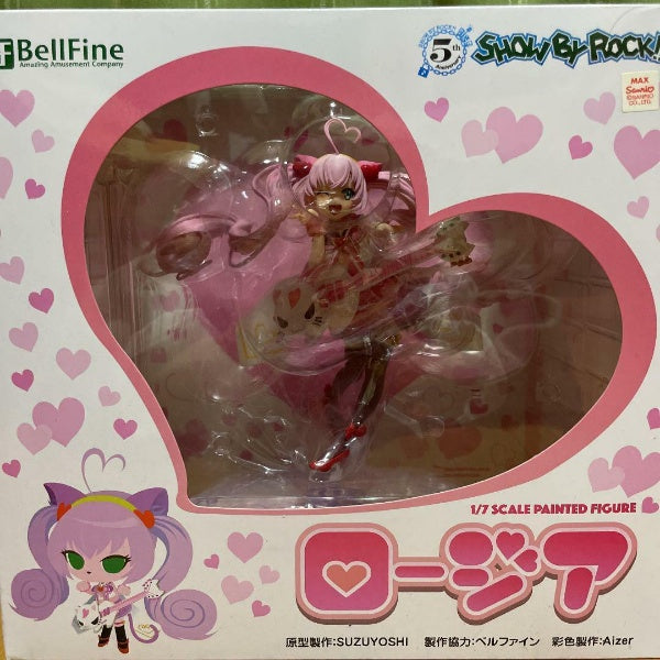 Rosia with Guitar 1/7 PVC painted Figure SHOW BY ROCK !! BellFine Japan