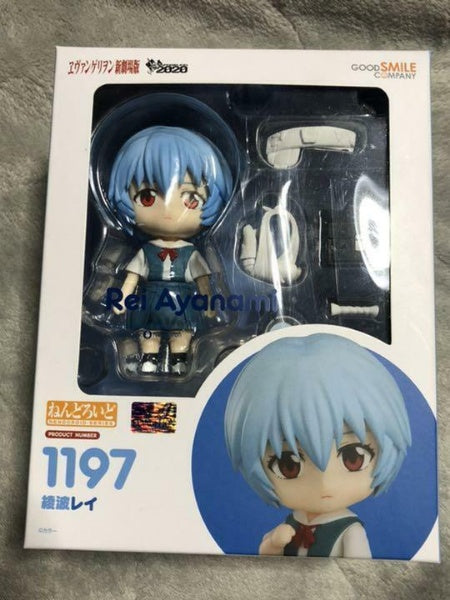 Nendoroid Rebuild of Evangelion Rei Ayanami Figure #1197 Good Smile Company