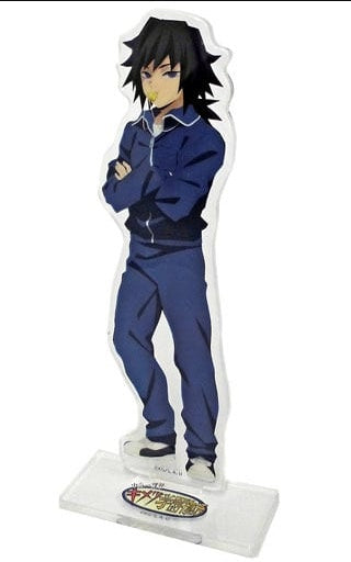 Accessory Character Giyuu Tomioka Demon Slayer Kimetsu no Yaiba Middle and High School Consistent Kimetsu Gakuen Monogatari x ufotable cafe Random Acrylic Stand