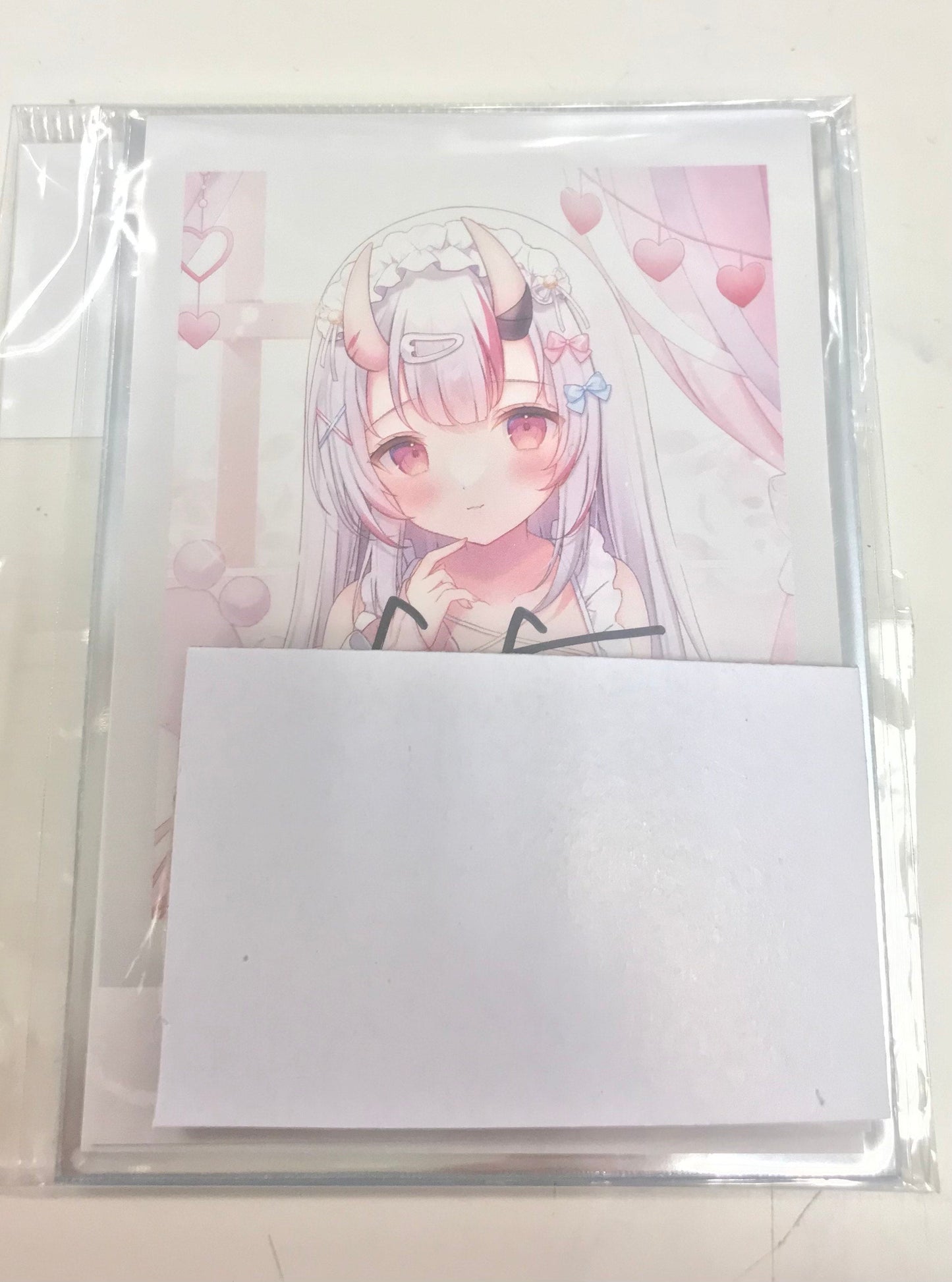 hololive hololive New Costume Commemoration 2023 Handwritten Signatureed Cheki-style bromide card Nakiri Ayame