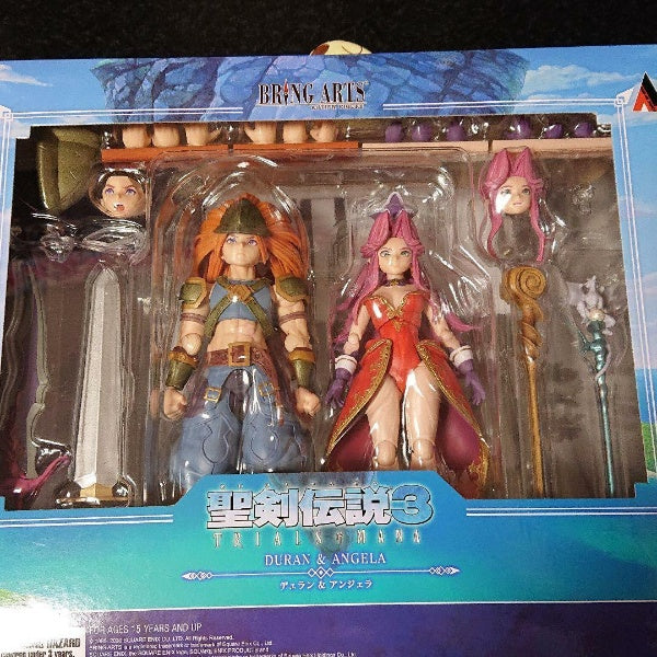 Bring Arts Seiken Densetsu TRIAL of MANA Duran & Angela Figure SQUARE ENIX