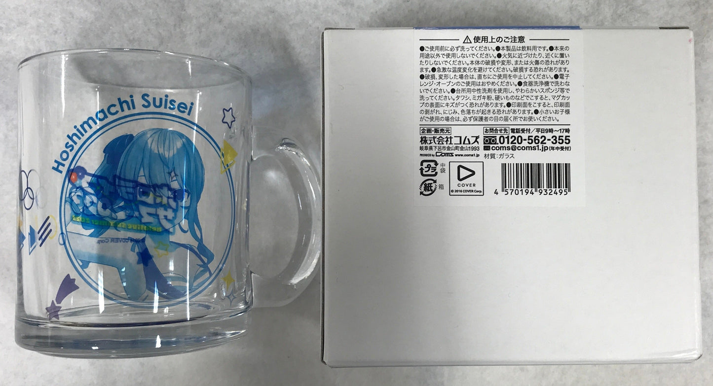 hololive hololive Summer 2023 Glass Mug Hoshimachi Suisei