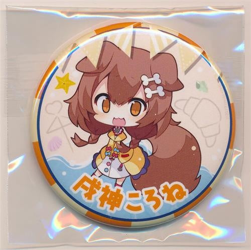 hololive hololive HOLOLIVE SUMMER Can Badge Inugami Korone Comic Market 96/Comiket 96
