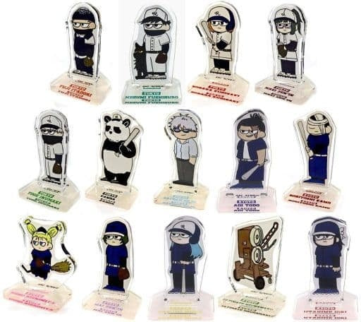 Nippon Television Service All 14 Types Set Jujutsu Kaisen Sorcery Fight Girori Trading Mini Acrylic Stand -Magic Koshien-