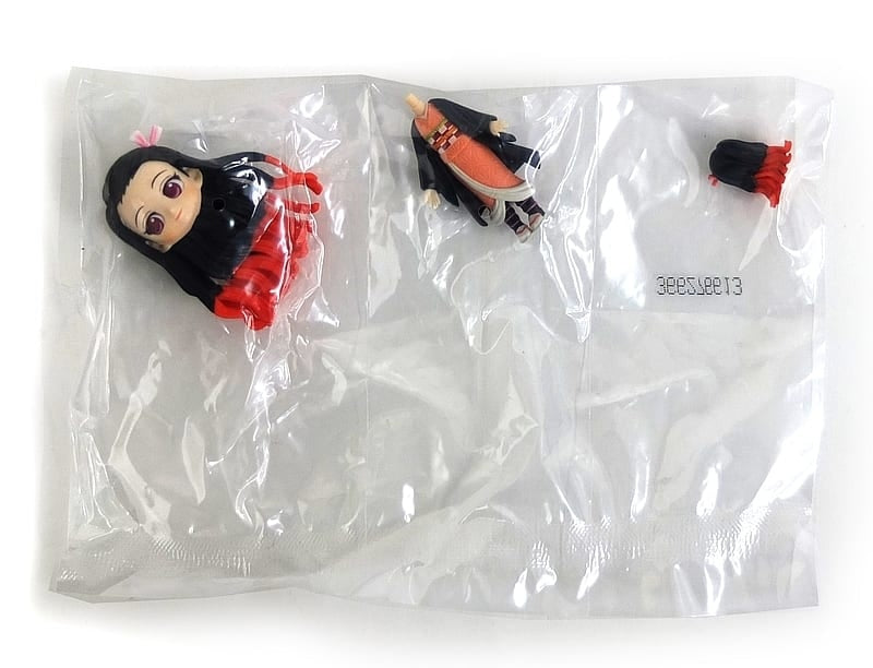 Banpresto figure individual item Tanjiro Nezuko Zenitsu Inosuke Q posket petit 4 body set Comics Demon Slayer Kimetsu no Yaiba Volume 23 special edition attached figure