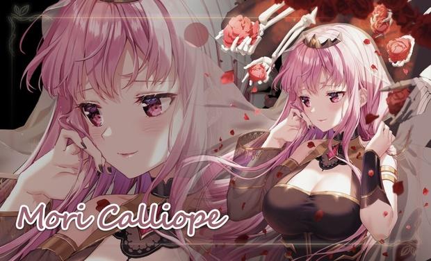 TCG Playmat 300mm x 500mm hololive EN Mori Calliope
