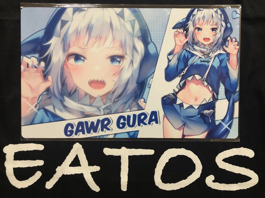 TCG Gawr Gura hololive EN Playmat 300 x 500mm