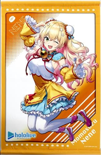 Cover hololive×MOLLY.ONLINE collaboration tapestry Momosuzu Nene