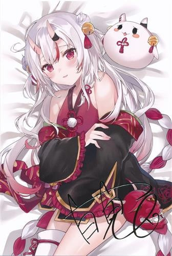 hololive hololive 3rd Anniversary Commemoration Foil Stamped Copy Signed Postcard Nakiri Ayame