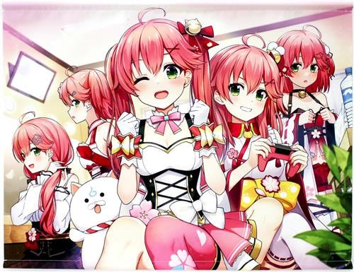 Hololive hololive 4th Anniversary 4th Anniversary Live Behind the Scenes B2 Tapestry Sakura Miko
