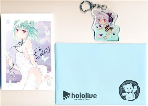 hololive hololive 1st anniversary set with Handwritten Signatureed postcard Uruha Rushia