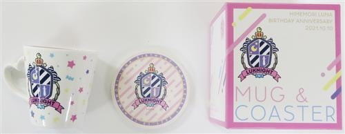 hololive hololive Birthday Commemorative 2021 Runite Crest Mug Coaster Himemori Luna