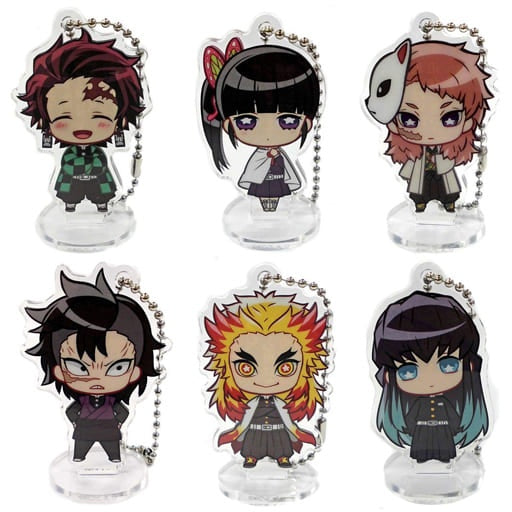 Stand Stones Accessory Character All 6 Types Set Demon Slayer Kimetsu no Yaiba Kokomie Acrylic Figure 2nd Type