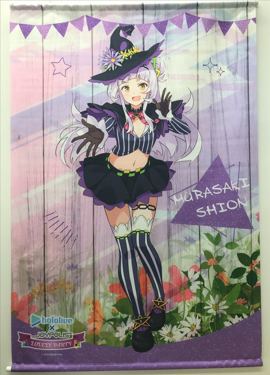 SEGA hololive×JOYPOLIS LOVELY PARTY tapestry Murasaki Shion hololive×JOYPOLIS LOVELY PARTY
