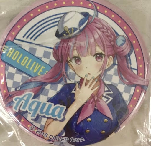 Lawson hololive can badge Minato Aqua A
