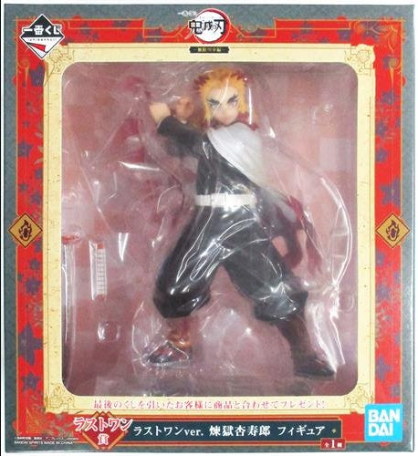 BANDAI SPIRITS Ichiban Kuji Demon Slayer Kimetsu no Yaiba Infinite Train Edition Last One Award Last One Ver. Rengoku Kyojuro Figure