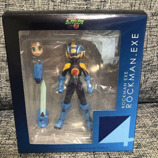 4 Inchnel Rockman EXE Action Figure Megaman Sentinel Japan Import