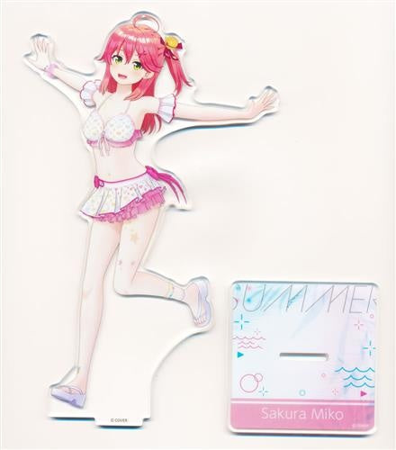 hololive hololive hololive Summer 2022 3D acrylic stand Shiny Wave ver. Sakura Miko