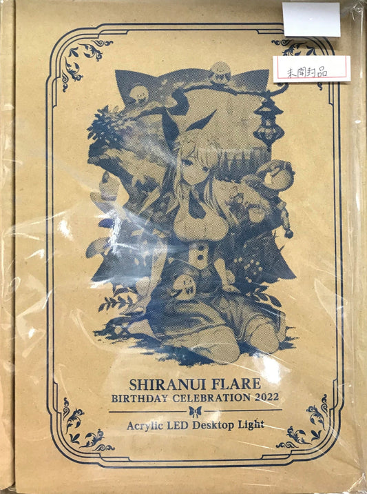 hololive hololive birthday anniversary 2022 LED acrylic stand light Shiranui Flare