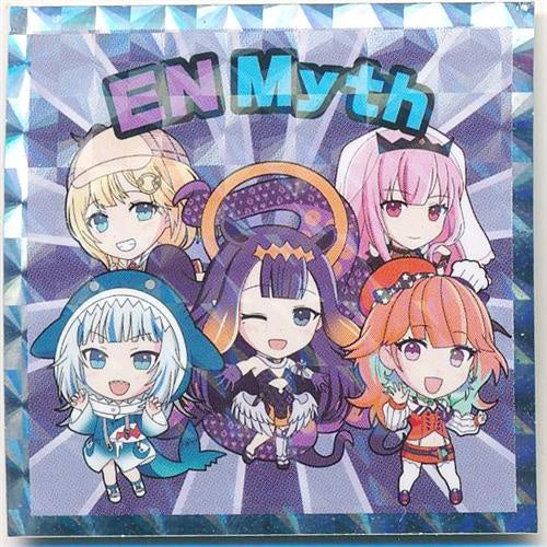 Lawson hololive hololive Man Glitter Seal EN Myth Secret