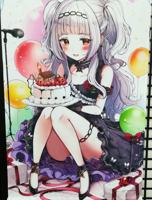 hololive Murasaki Shion Tapestry Birthday Commemorative 2020