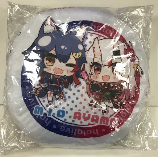 Cover hololive×MOLLY.ONLINE Collaboration Cushion Ookami Mio Nakiri Ayame