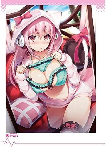 Super Sonico 10th Anniversary Another Creator Visual Fan Book Character Art JP