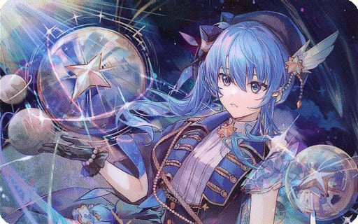 COVER Corp Character card Suisei Hoshimachi comet Midnight Jazz Arrange Design C Emcard CD Vtuber Hololive Suisei Hoshimachi / Still Still Stellar Target store purchase privilege