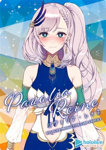 Takaoka food industry hololive production card chocolate ver.2 character card Pavolia Reine