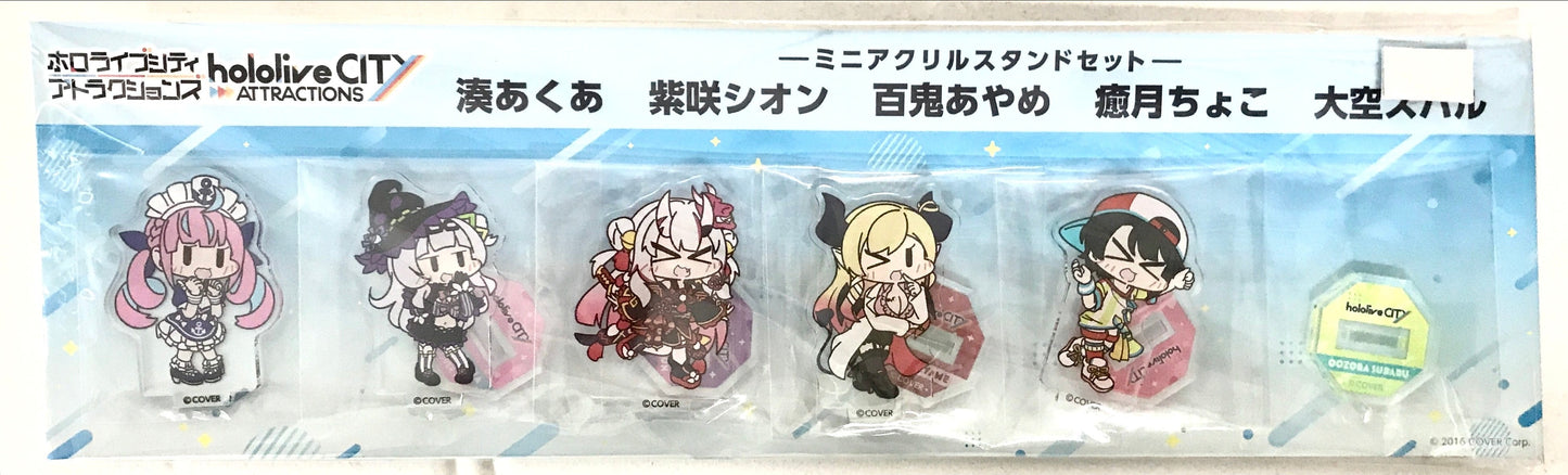 Cover hololive mini acrylic stand set of 5 hololive 2nd generation hololive CITY