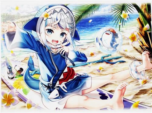 Cover hololive Summer Festival Horizontal B2 Tapestry Gawr Gura