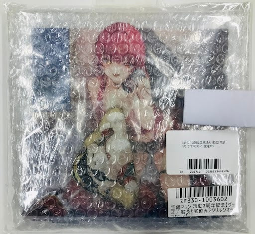 hololive hololive 3rd Anniversary Captain and Home Drinking Acrylic Diorama Stand Houshou Marine