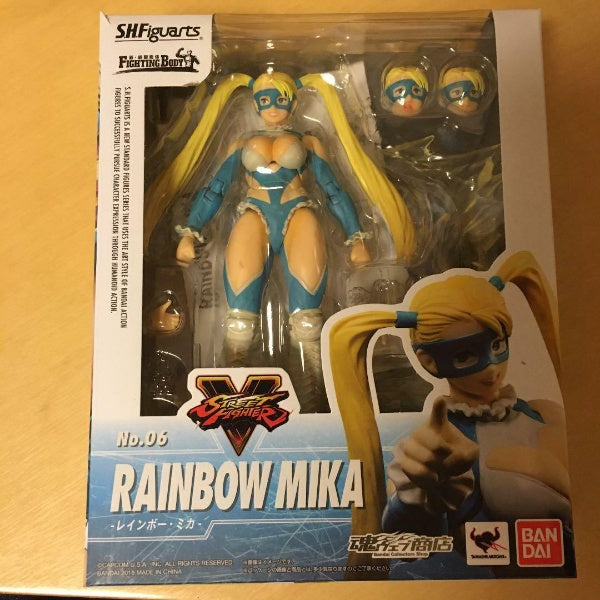 S.H.Figuarts Street Fighter V RAINBOW MIKA Figure CAPCOM Game BANDAI