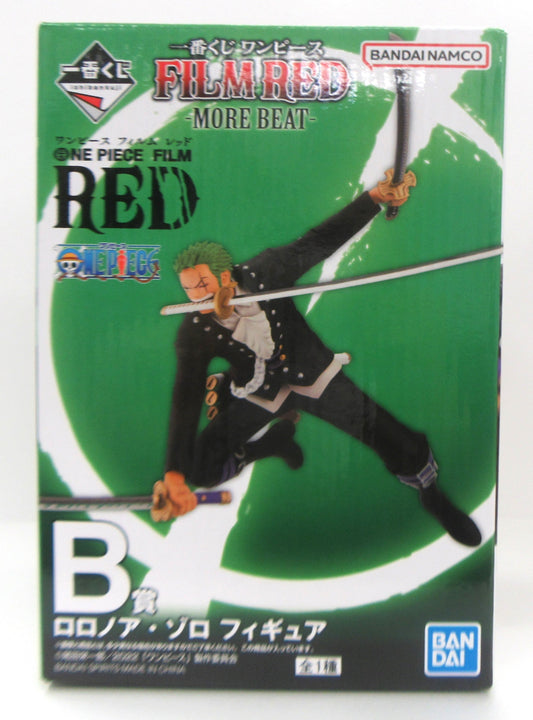 BANDAI SPIRITS ichiban kuji ONE PIECE FILM RED -MORE BEAT- Prize B Roronoa Zoro Figure