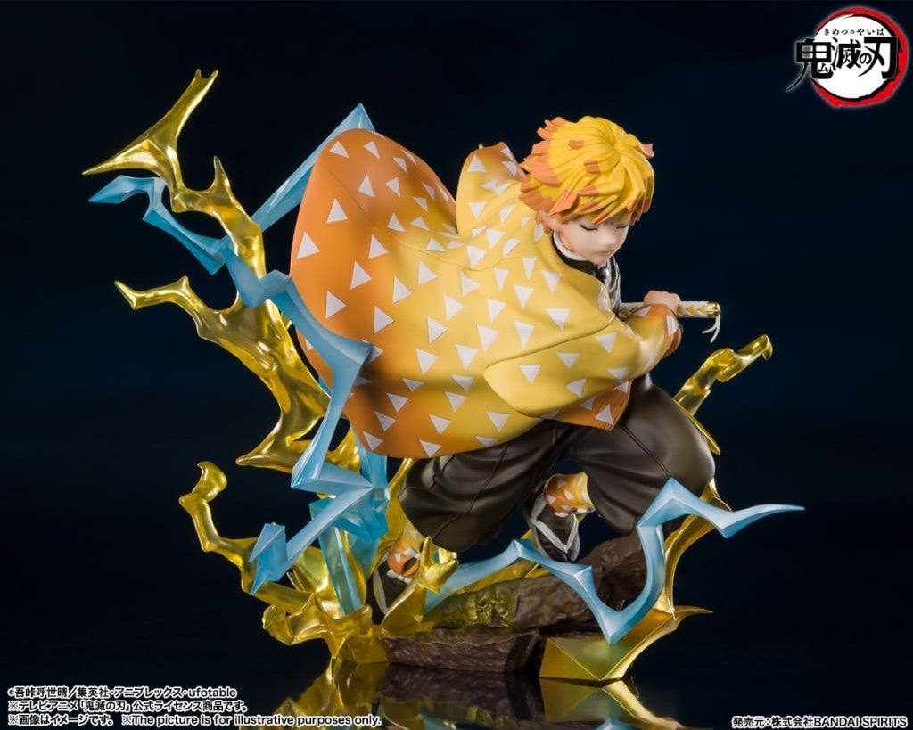 Bandai Figure Figuarts ZERO Zenitsu Agatsuma Demon Slayer Kimetsu no Yaiba
