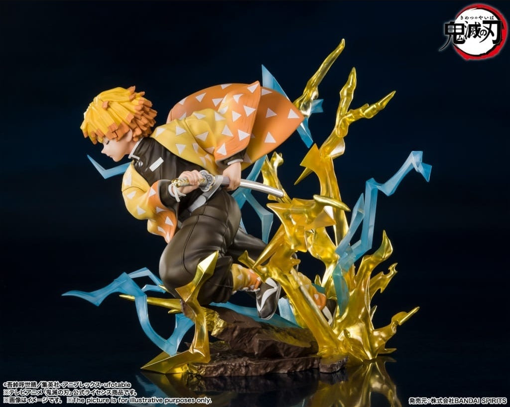 Bandai Figure Figuarts ZERO Zenitsu Agatsuma Demon Slayer Kimetsu no Yaiba