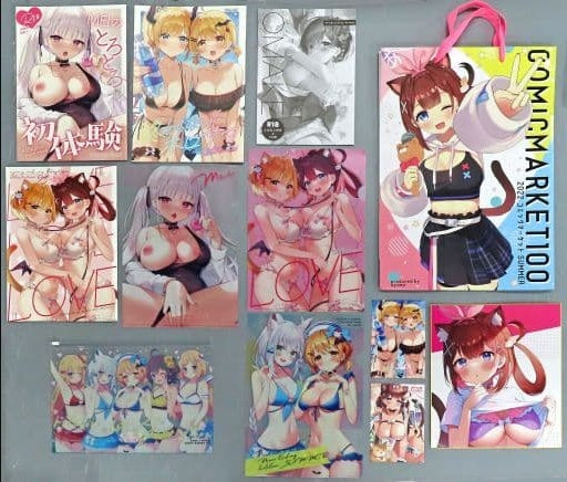 hololive 18+ doujinshi for men Various C100 Hachigo 12-piece set / Ayami / Hachigo