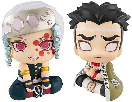 Rukappu Tengen Uzui Gyoumei Himejima Set Demon Slayer Kimetsu no Yaiba Premium Bandai Limited with Megahouse Figure Bonus