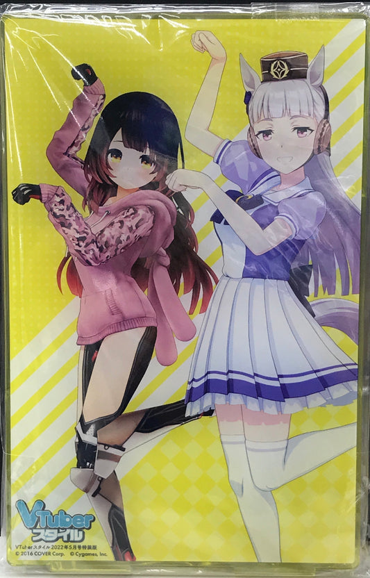 App Style hololive/Uma Musume Pretty Derby Pakatube Acrylic Stand Roboco-san Gold Ship VTuber Style May 2022 Issue Special Edition Appendix