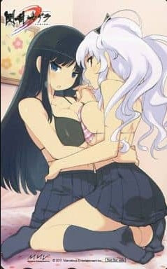 Marvelous Entertainment Game / PC Telephone Card Yagyu / Ikaruga Senran Kagura -Shinjo no Shinei- Animate Bonus