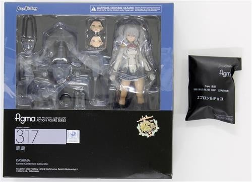 Max Factory figma 317 Kantai Collection -KanColle- Kashima Resale GOODSMILE ONLINE SHOP Purchase Bonus Apron Chocolate Set GOODSMILE ONLINE SHOP Limited Figure Max Factory