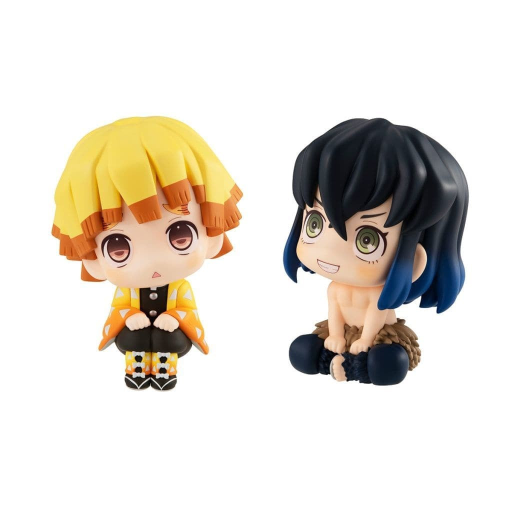 Rukappu Zenitsu Agatsuma Inosuke Hashibira Set with Megahouse Figure Bonus Demon Slayer Kimetsu no Yaiba Megatre Shop Premium Bandai Limited