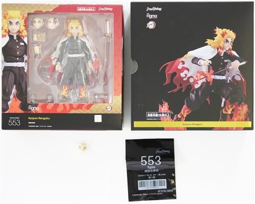 Max Factory figma 553 Demon Slayer: Kimetsu no Yaiba Rengoku Anjuro GOODSMILE ONLINE SHOP Purchase Bonus Sleeping Face Set GOODSMILE ONLINE SHOP Limited Figure Max Factory