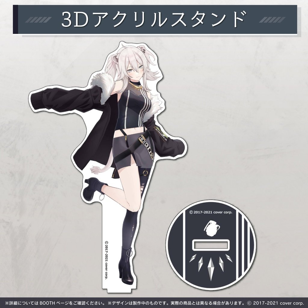Hololive Shishiro Botan 3D commemorative Acrylic Stand
