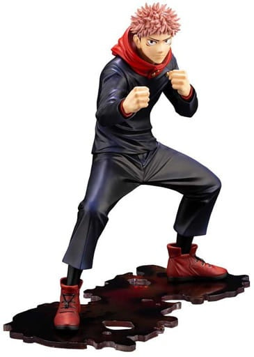 Kotobukiya Figure ARTFX J Yuuji Itadori Jujutsu Kaisen Sorcery Fight 1/8 Pre-painted PVC Figure